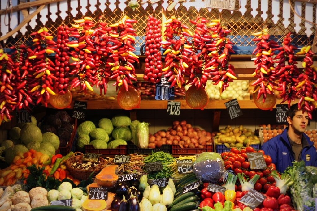 Zentralmarkt in Budapest