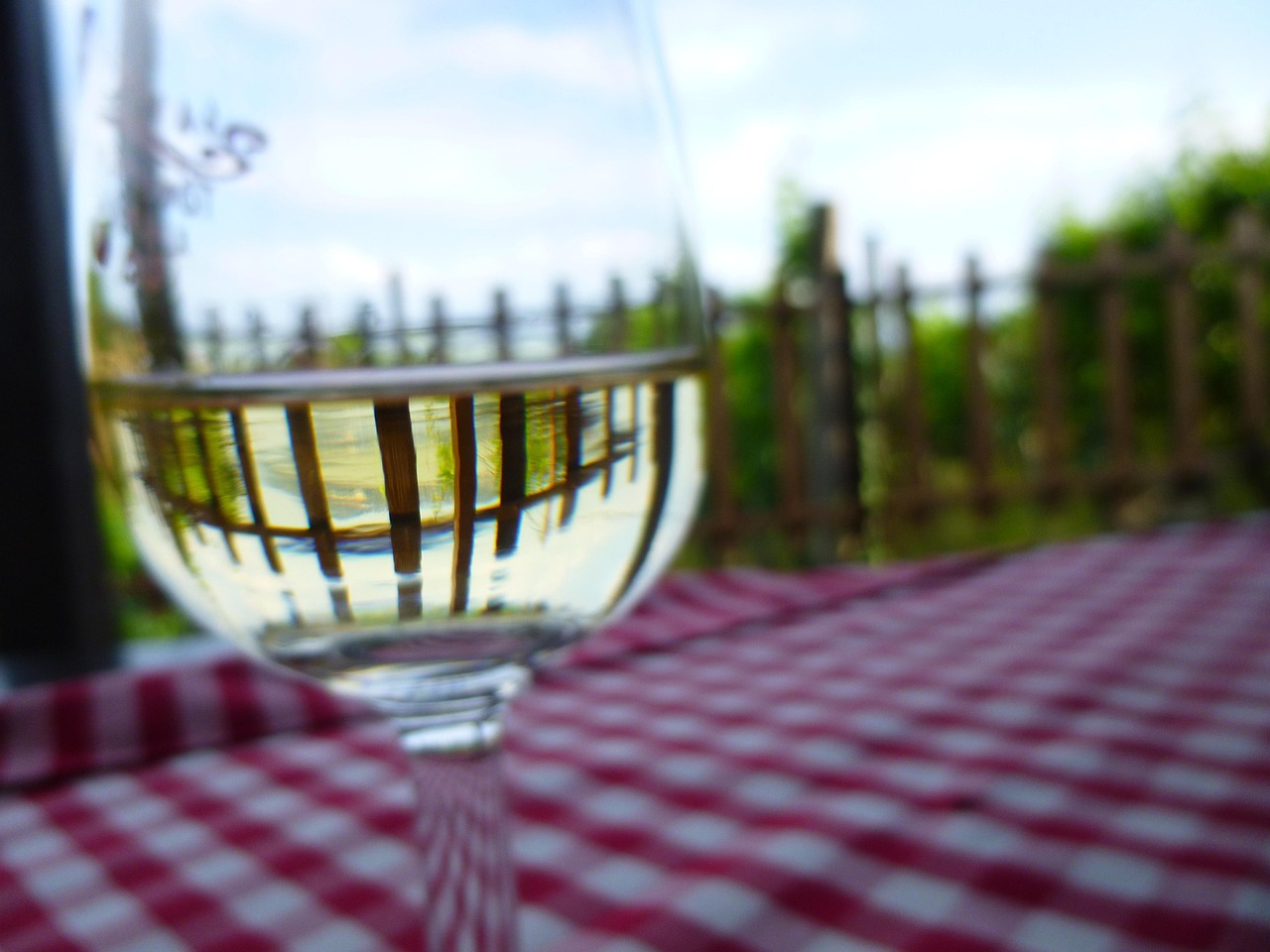 Wine glass, Badacsony